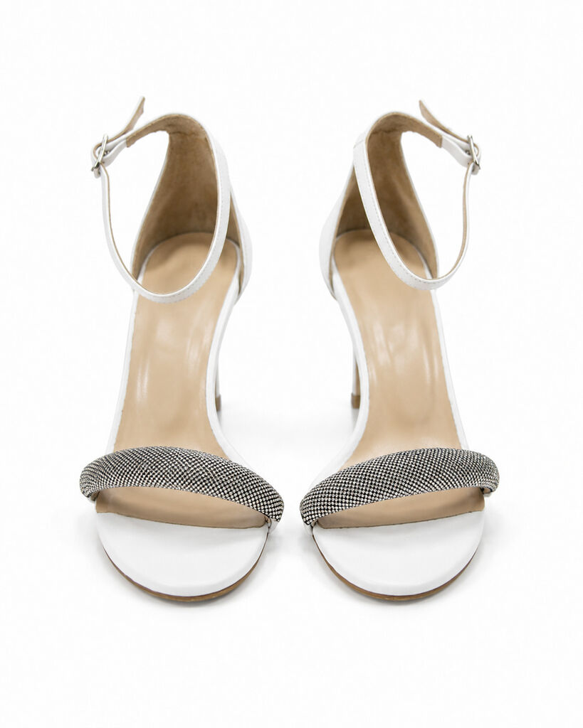 Sandal Nap+Strass WHITE