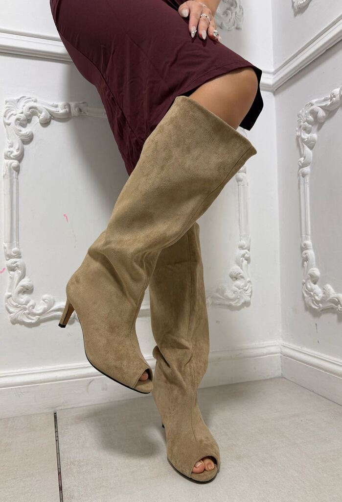Knee High Boot Suede KAKHI
