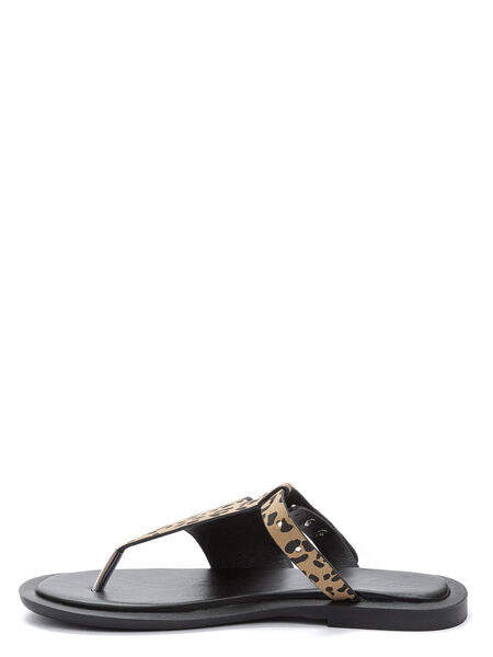 Sandal Suede LEOPARD