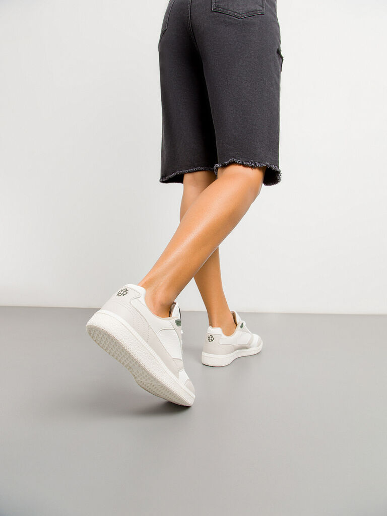 Sneaker Nappa WHI/BEI
