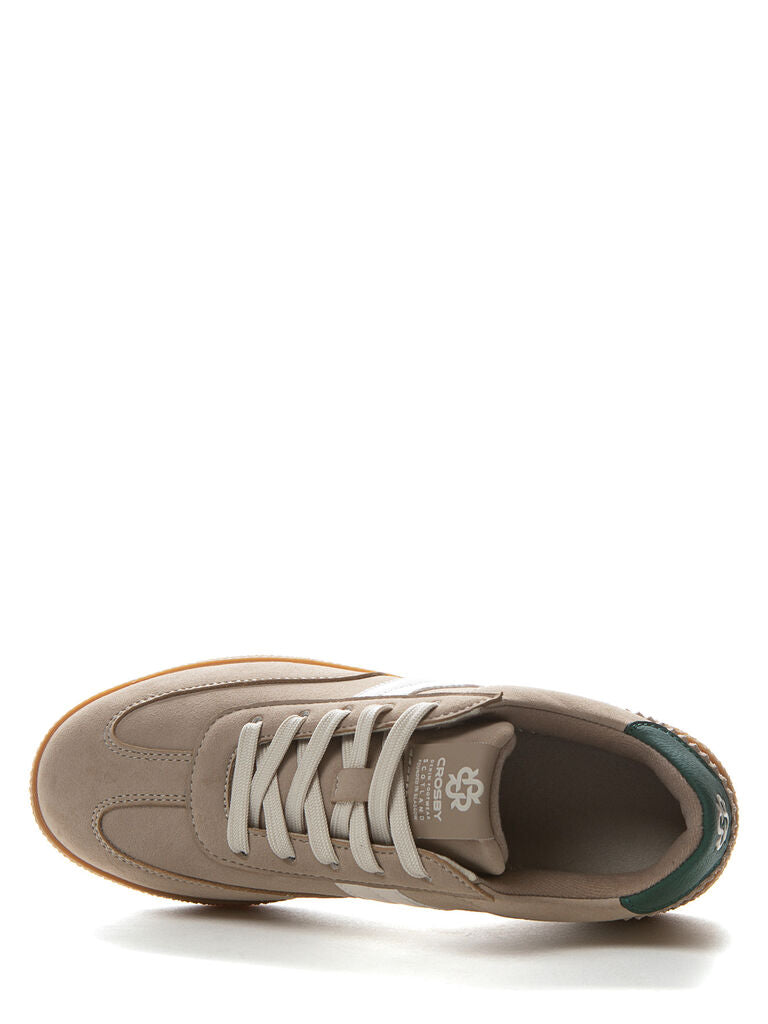 Sneaker Nappa BEI/GRN