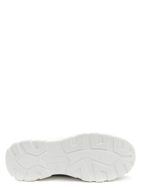 Soft Blue Knit Sneakers with Breathable Upper