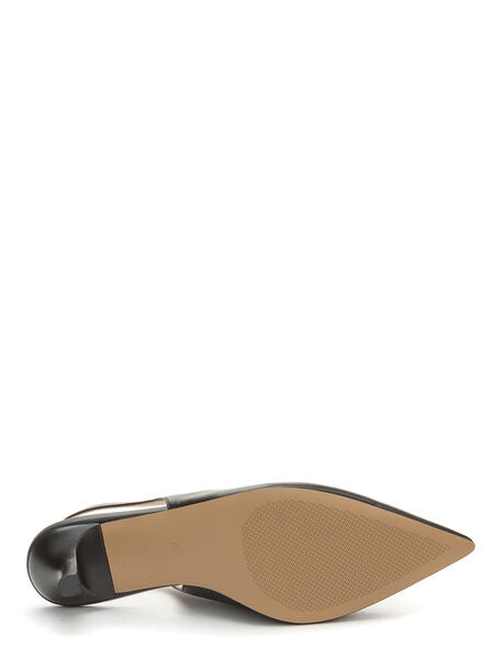 Sling-Back Nappa BLACK