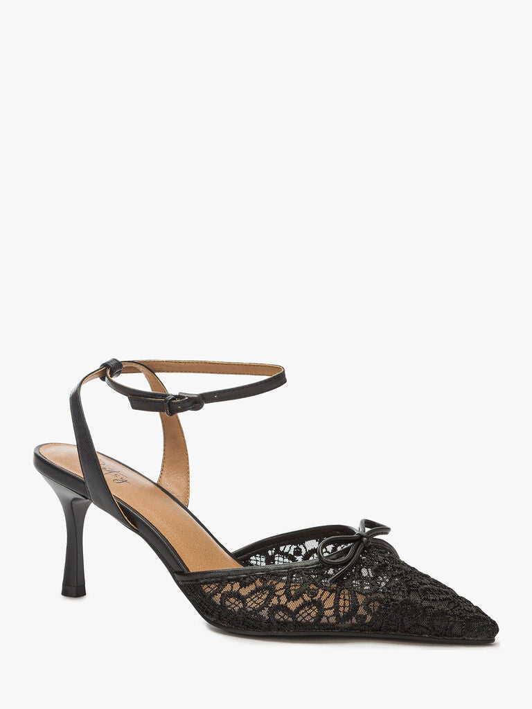 Sling-Back Mesh BLACK