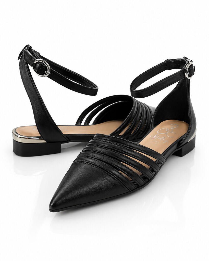 Flat Shoe Nappa BLACK