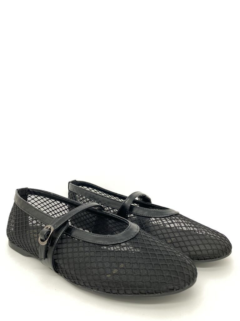 Mary Jane Shoe Nappa BLACK