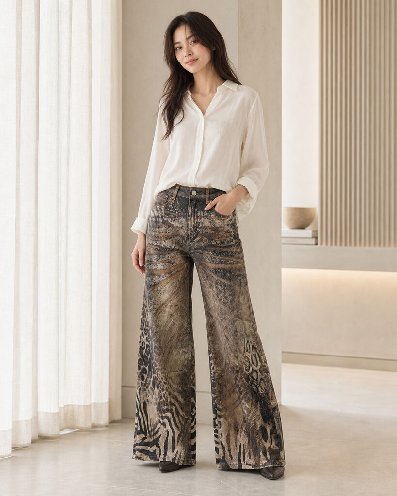 Jeans - BROWN