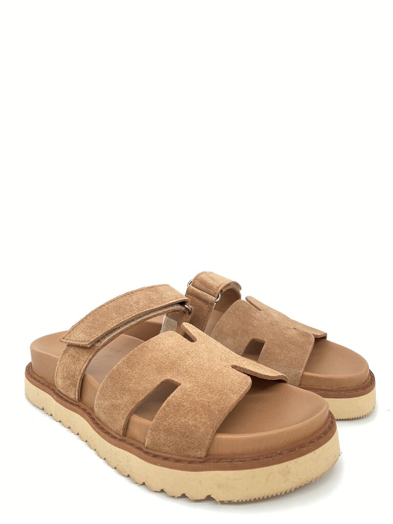 Slide Suede TOBACCO
