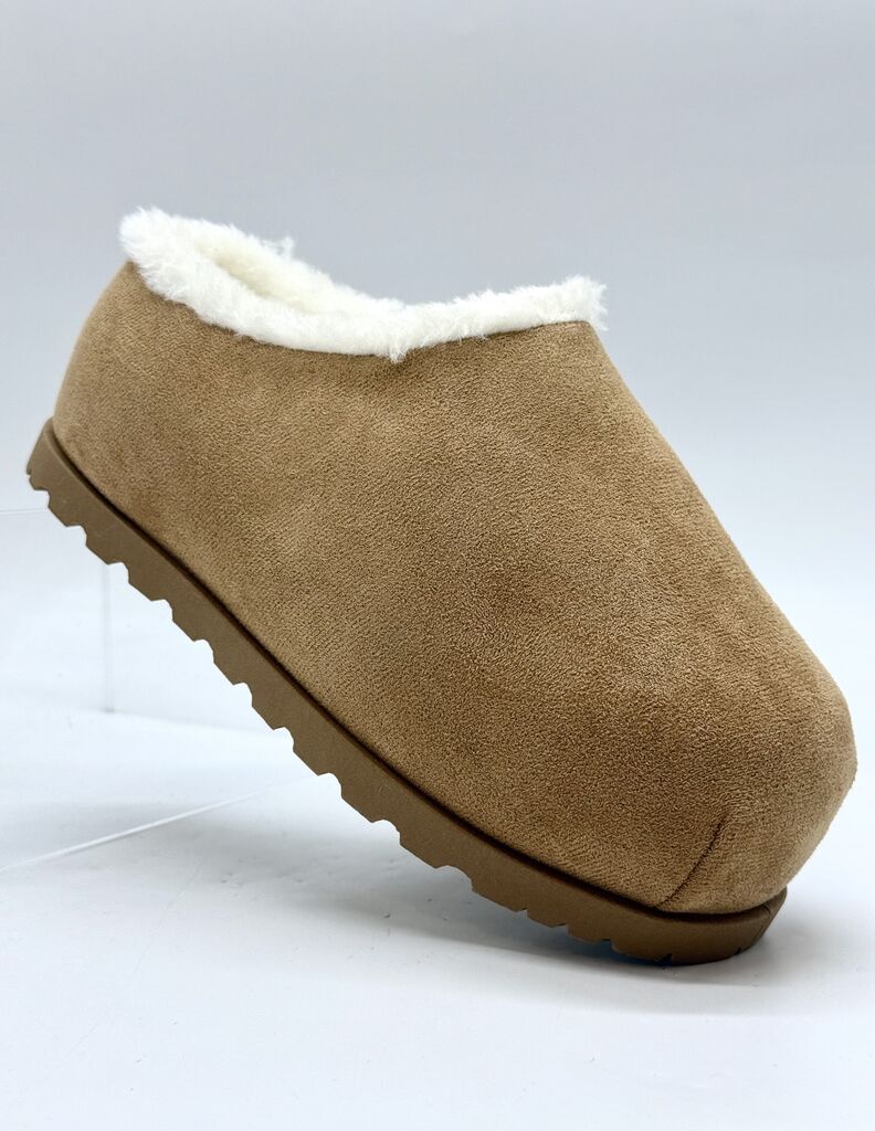 Clog Suede CAMEL