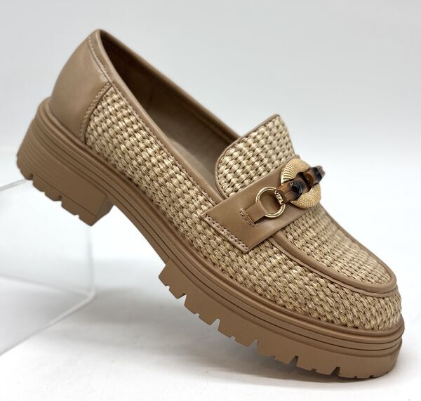 Loafer Rafia KHAKI