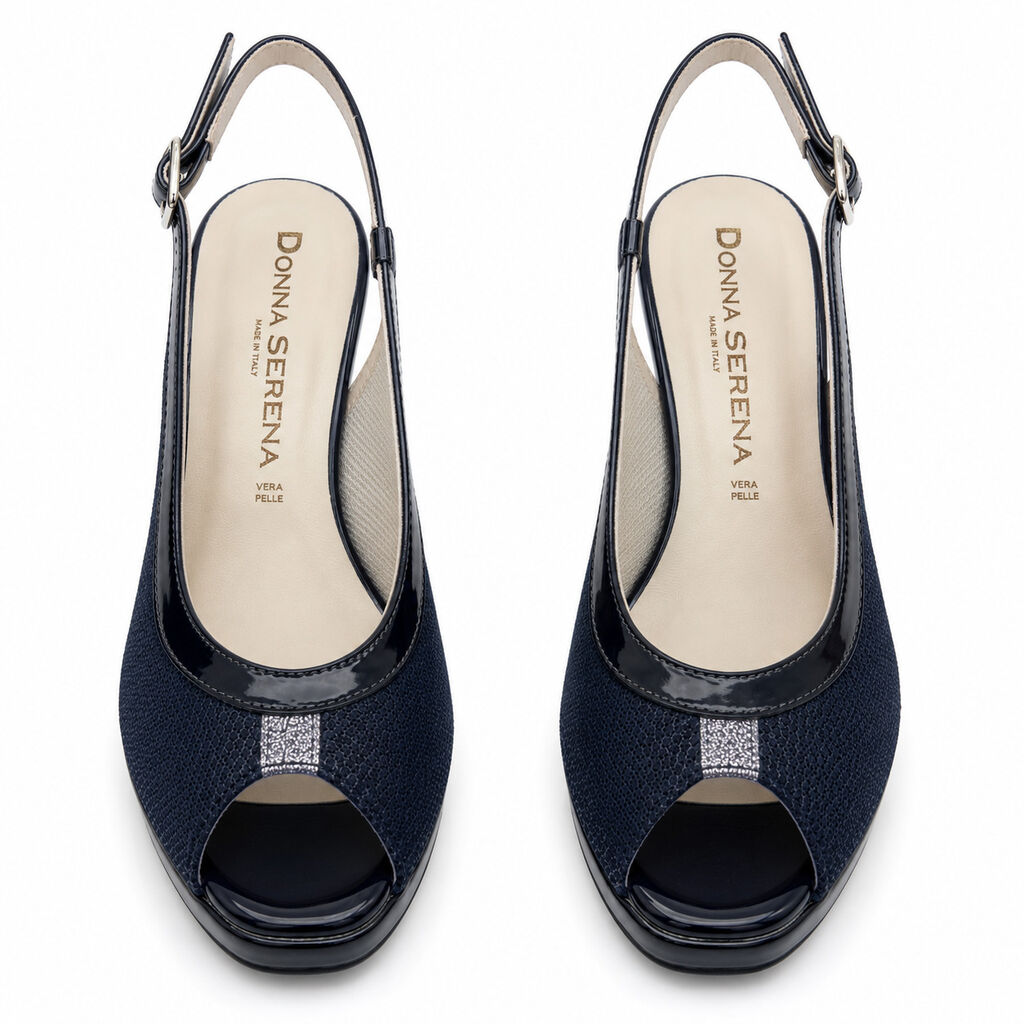 Sandal Nabuk BLU