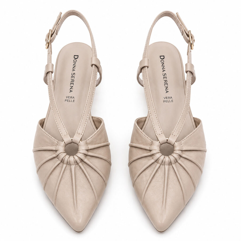 Sling-Back Nappa SAND