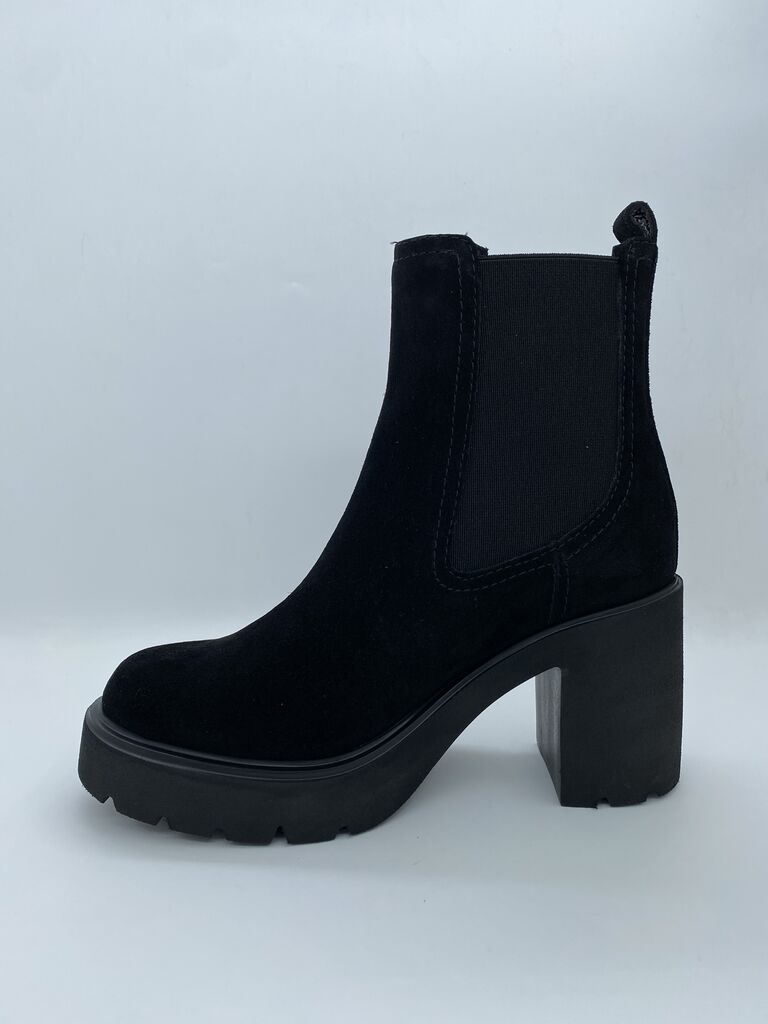 Ankle Boot Suede BLACK