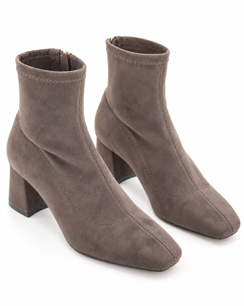 Ankle Boot Suede OLIVE