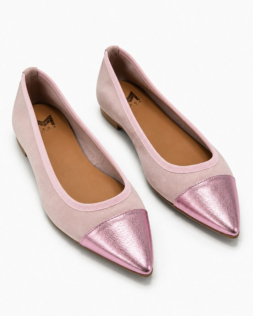 Ballerina Camoscio ROSA