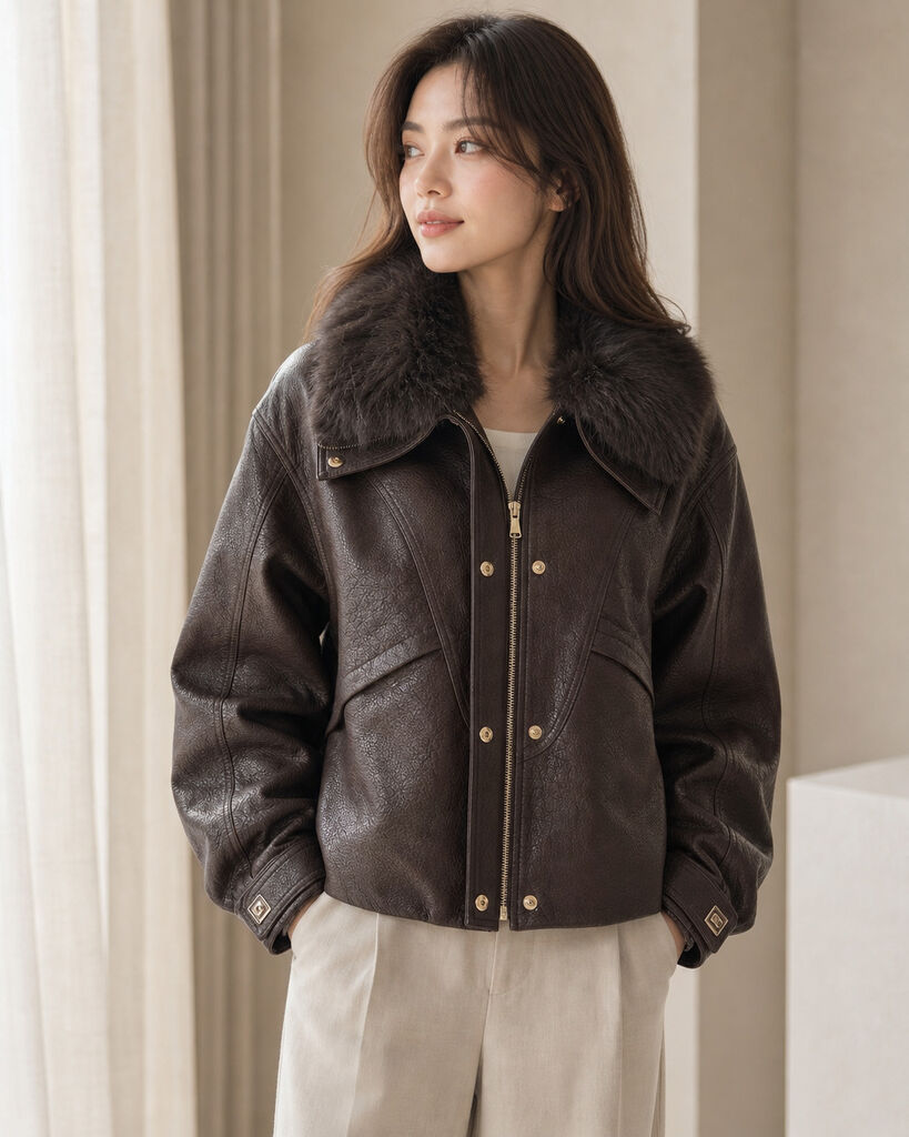 Jacket - COFFEE