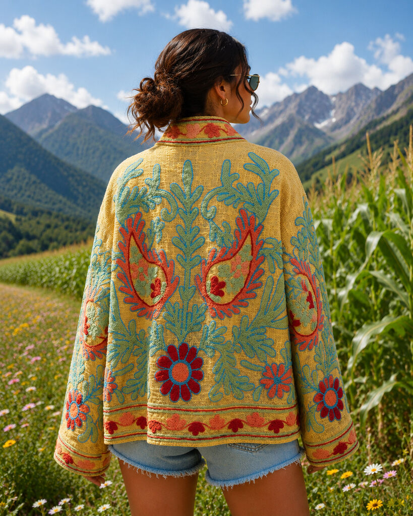 Kaftan T.raye YEL/RED