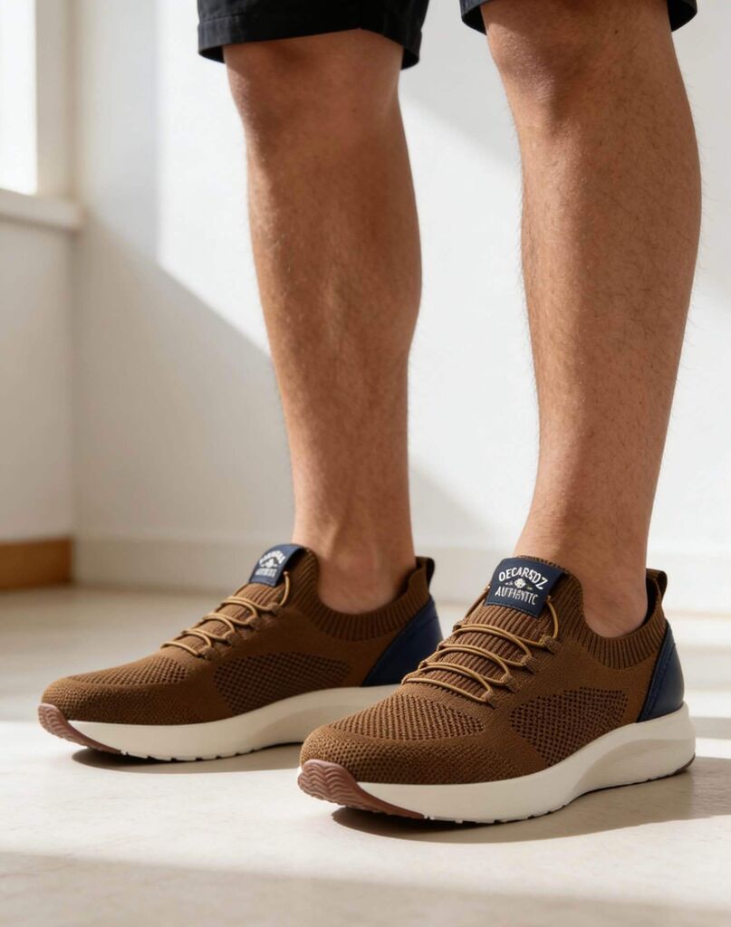 Sneaker Tessuto CAMEL