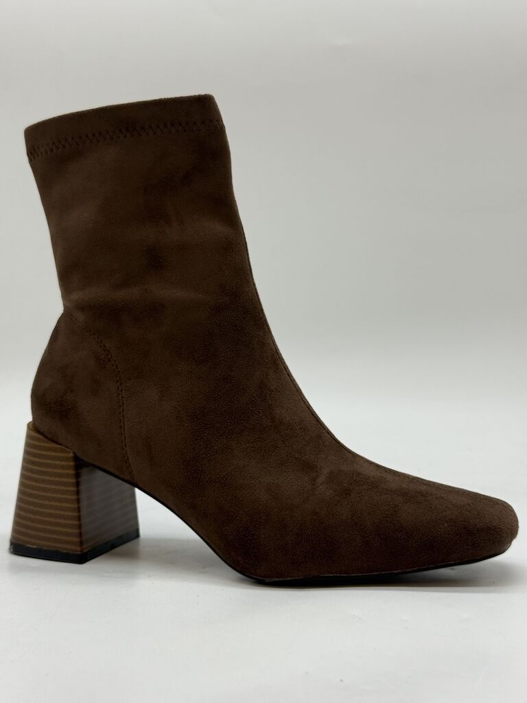 Ankle Boot Suede BROWN