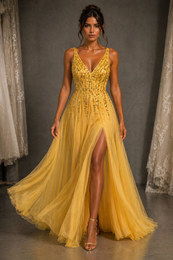 Dress Unique YELLOW