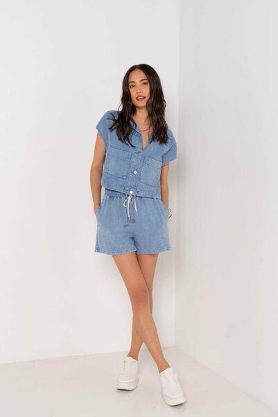 Vest+Short Unique BLUE CH