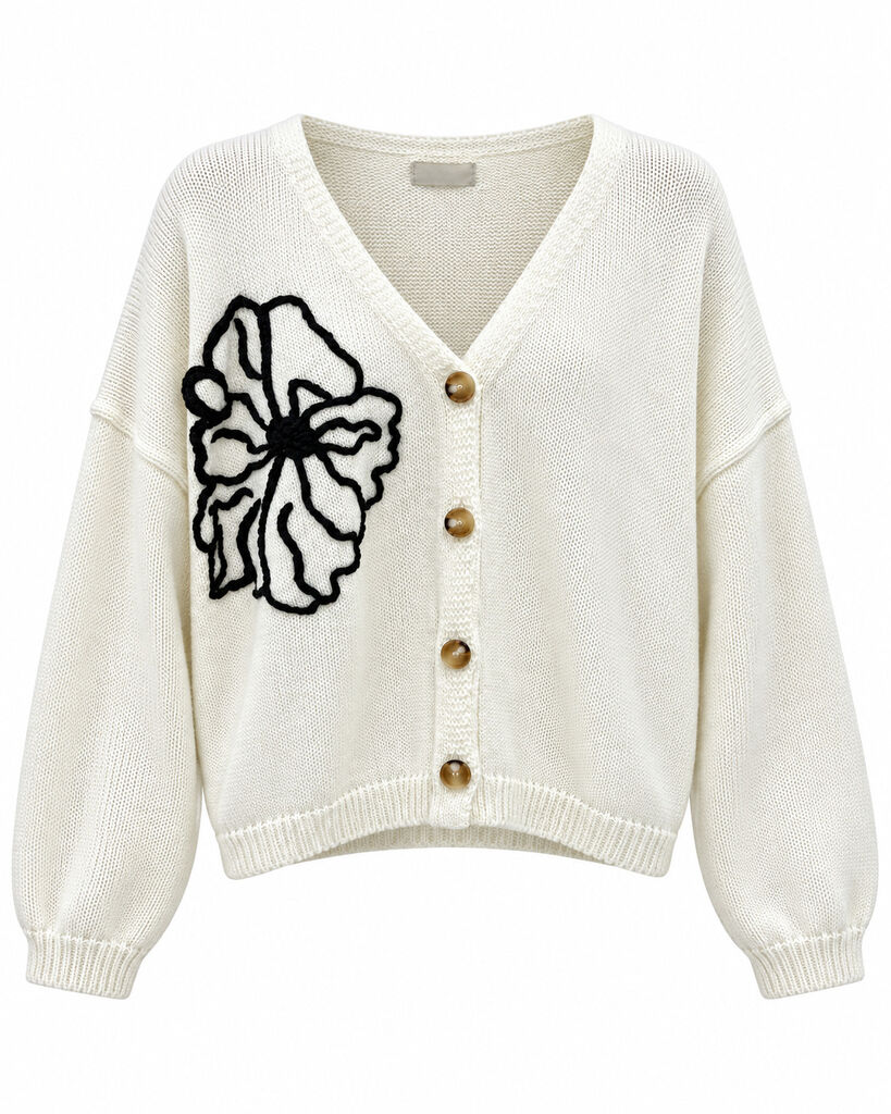 Cardigan - AVORIO
