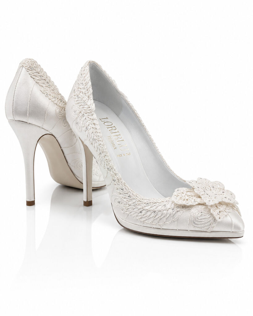 Shoes Raso Bianco