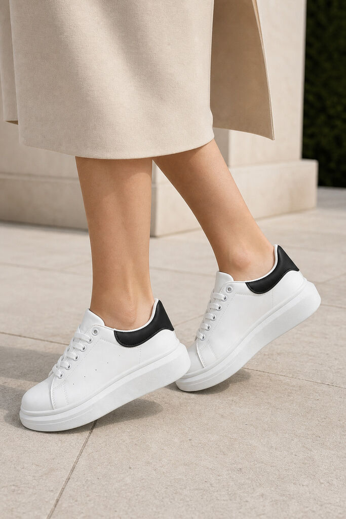 Sneaker - WHI/BLK