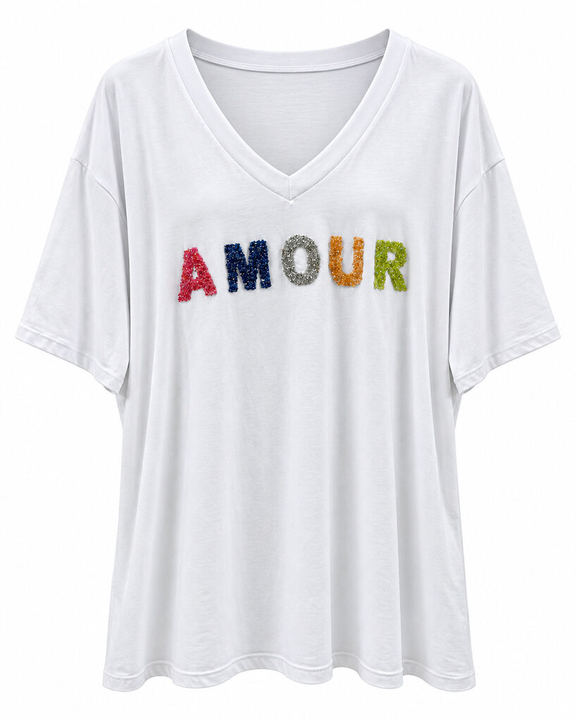 Tshirt AMOUR WHITE