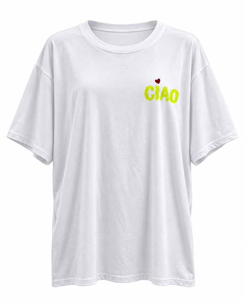 Tshirt CIAO YELLOW