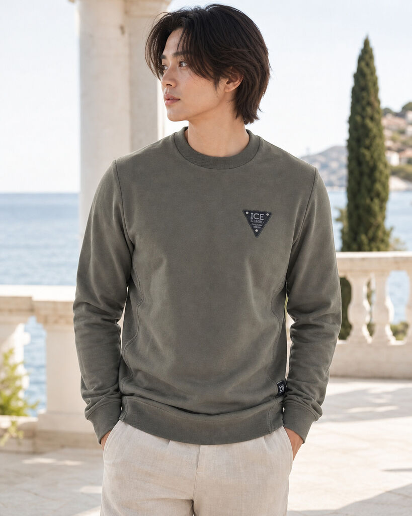 Sweater Cotton MILITAR