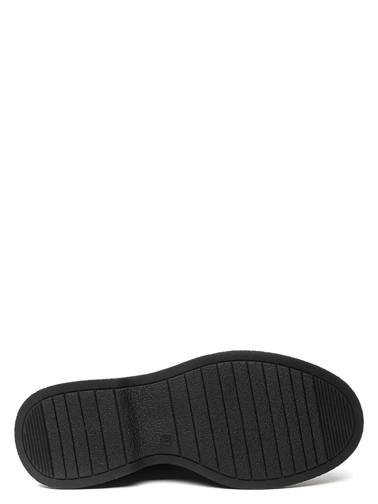 Black Leather Chelsea Boot
