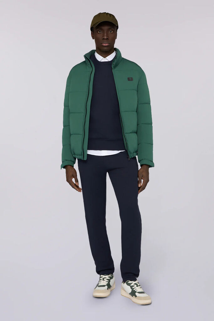 Charcoal Jersey Lounge Pants with Subtle Stitching