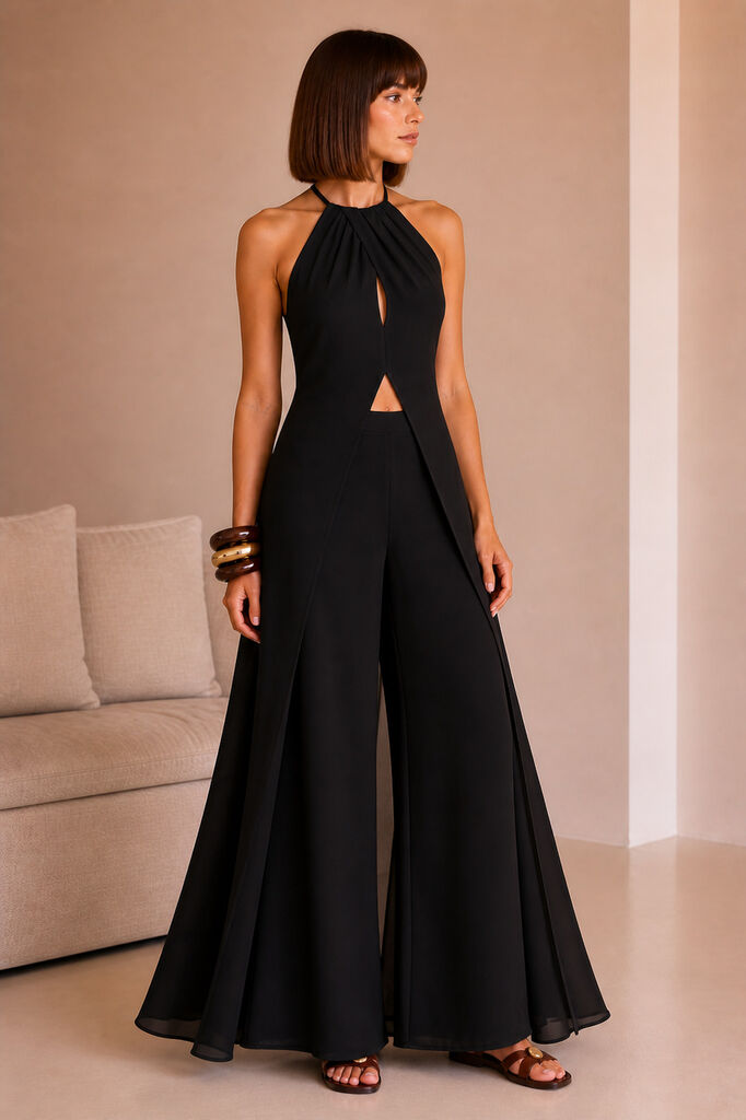 black shirtwaist dress LONG SHIRTWAIST DRESS Unique NEGRO – Pointure