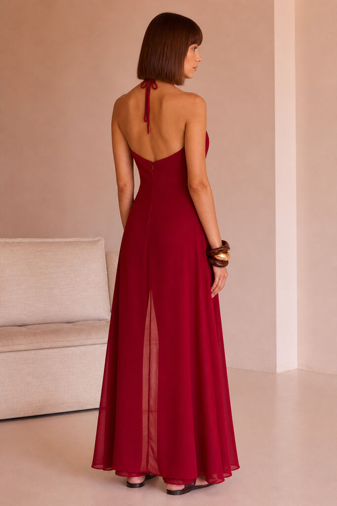 LONG SHIRTWAIST DRESS Unique ROSA