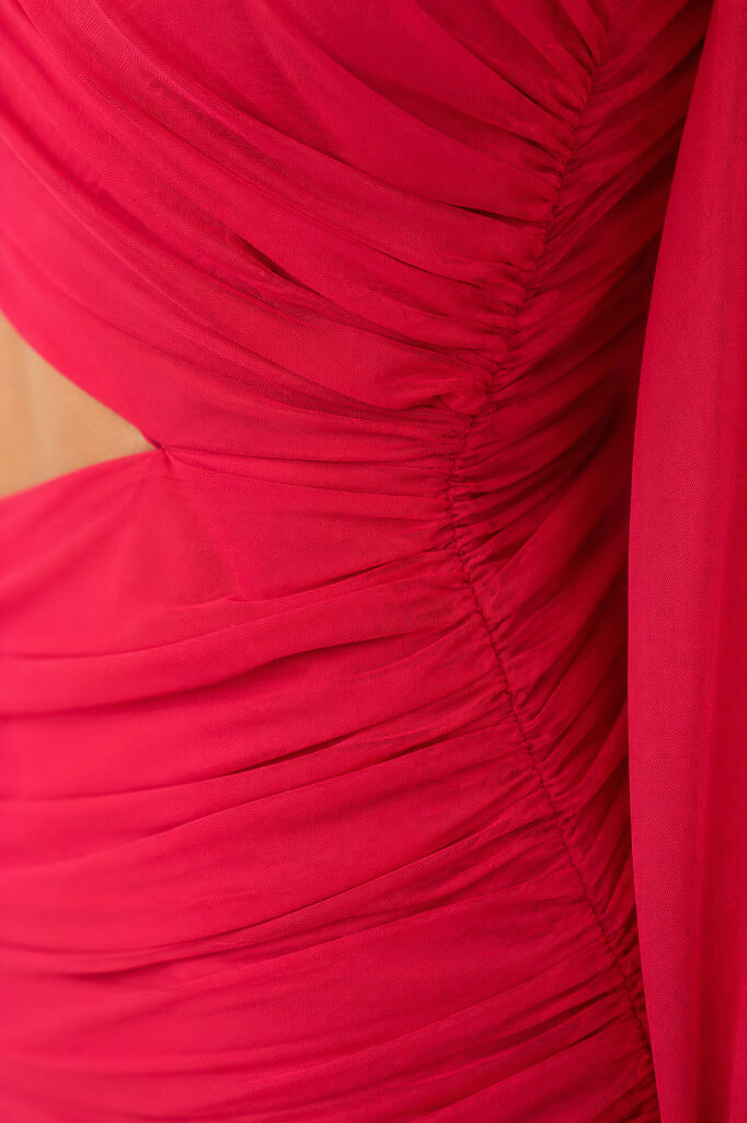 ASYMMETRIC DRESS Unique ROSA
