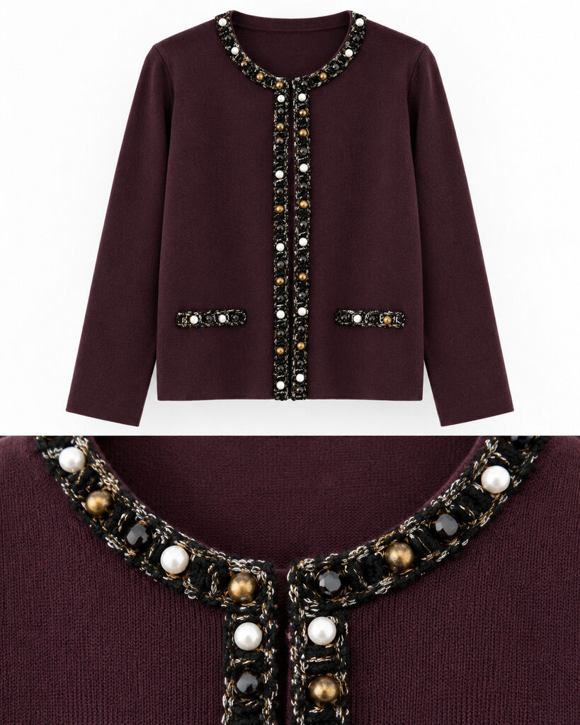 Cardigan - PURPLE