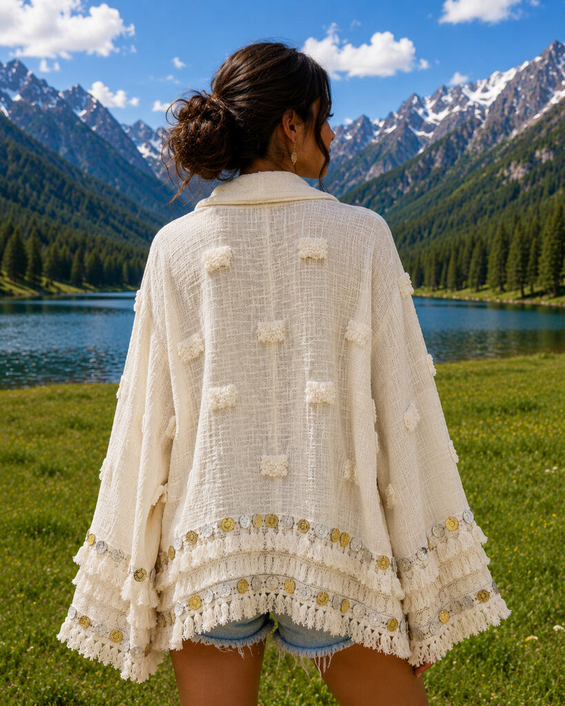 Kaftan Unique WHITE