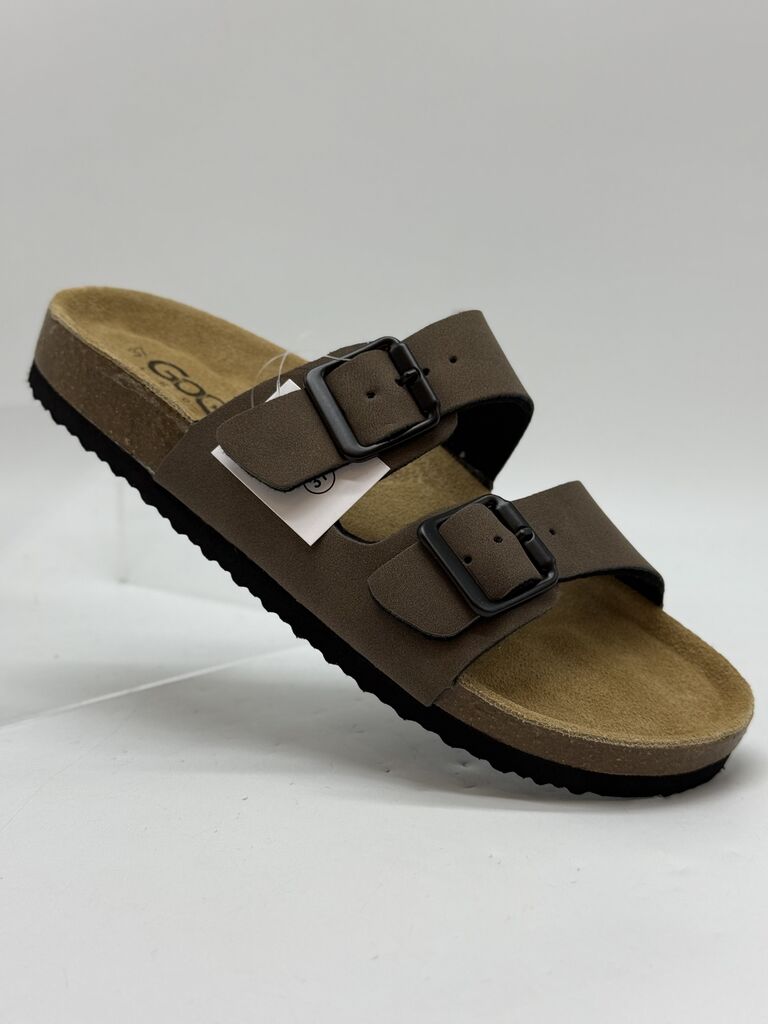 Slide Suede BROWN