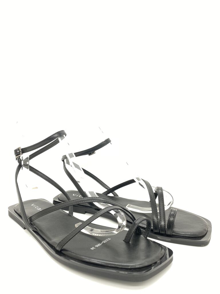 Flat Shoe Nappa BLACK