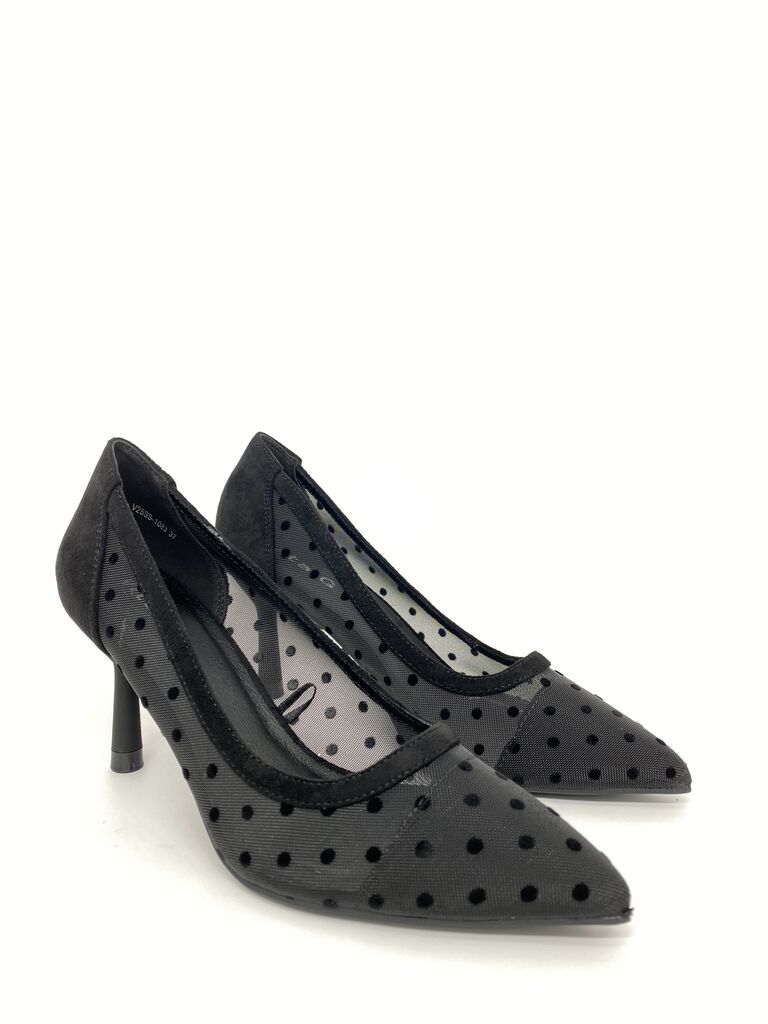 Pump Mesh/Sue BLACK