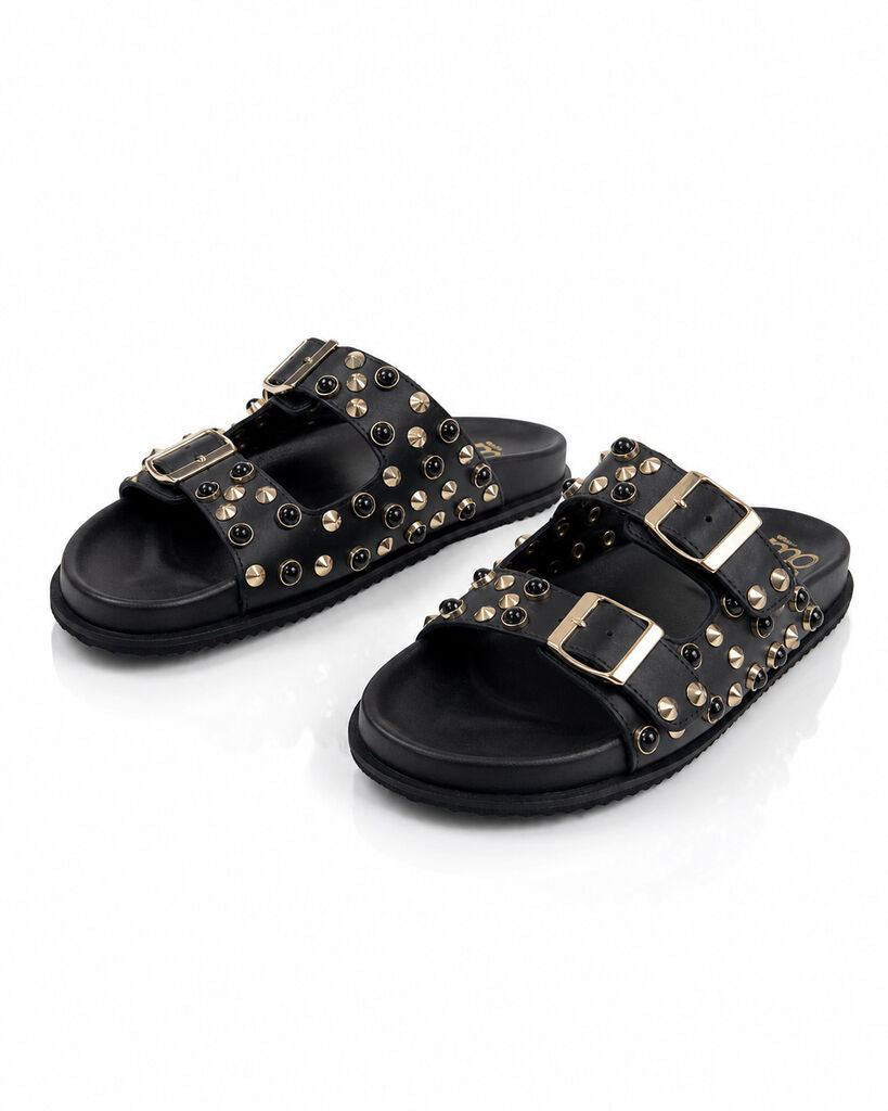 Slipper Nap/Stone BLACK