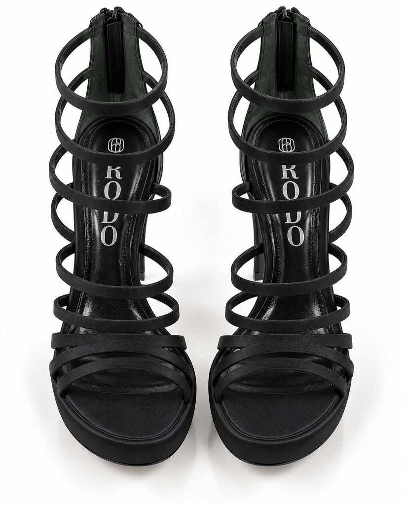Shoes Silk Nero