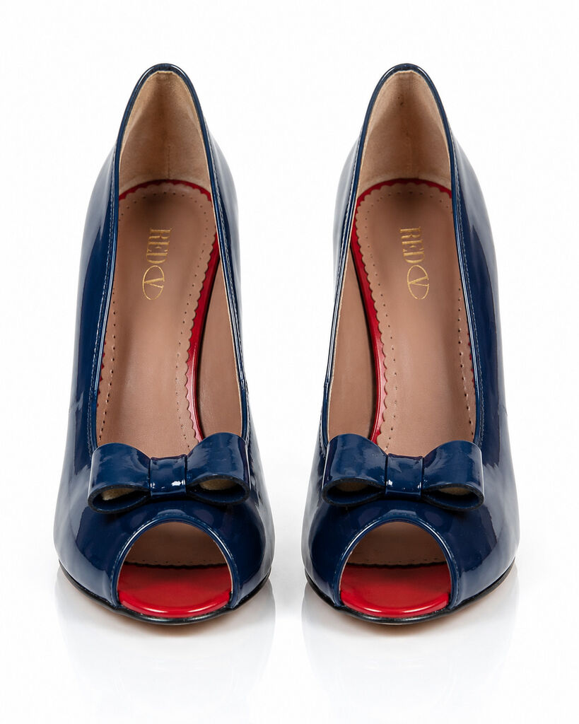 Shoes Vernice Bleu