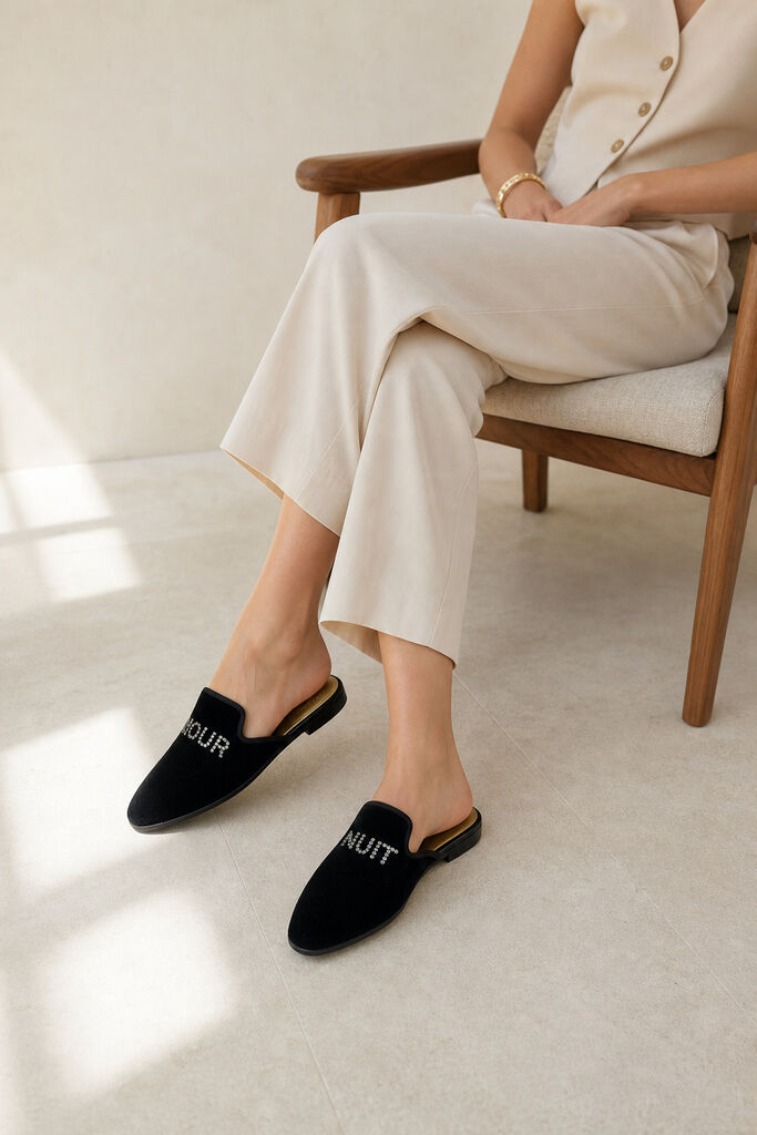 Shoes Velvet NERO