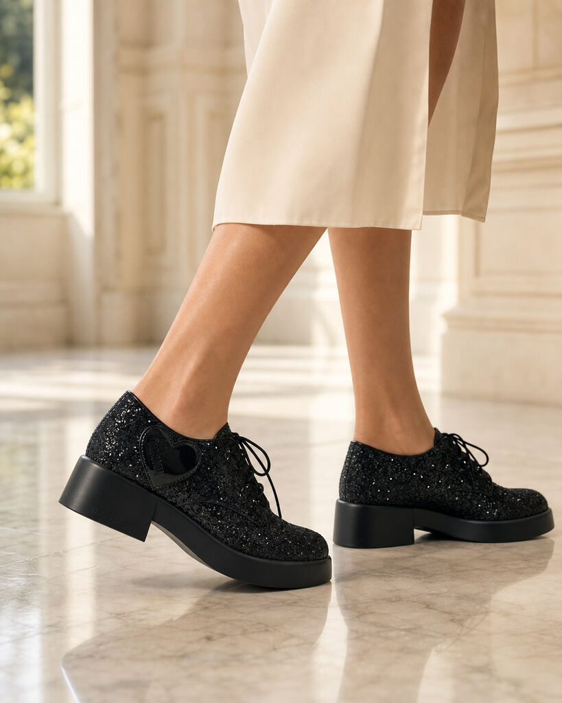 Shoes Glitter NERO