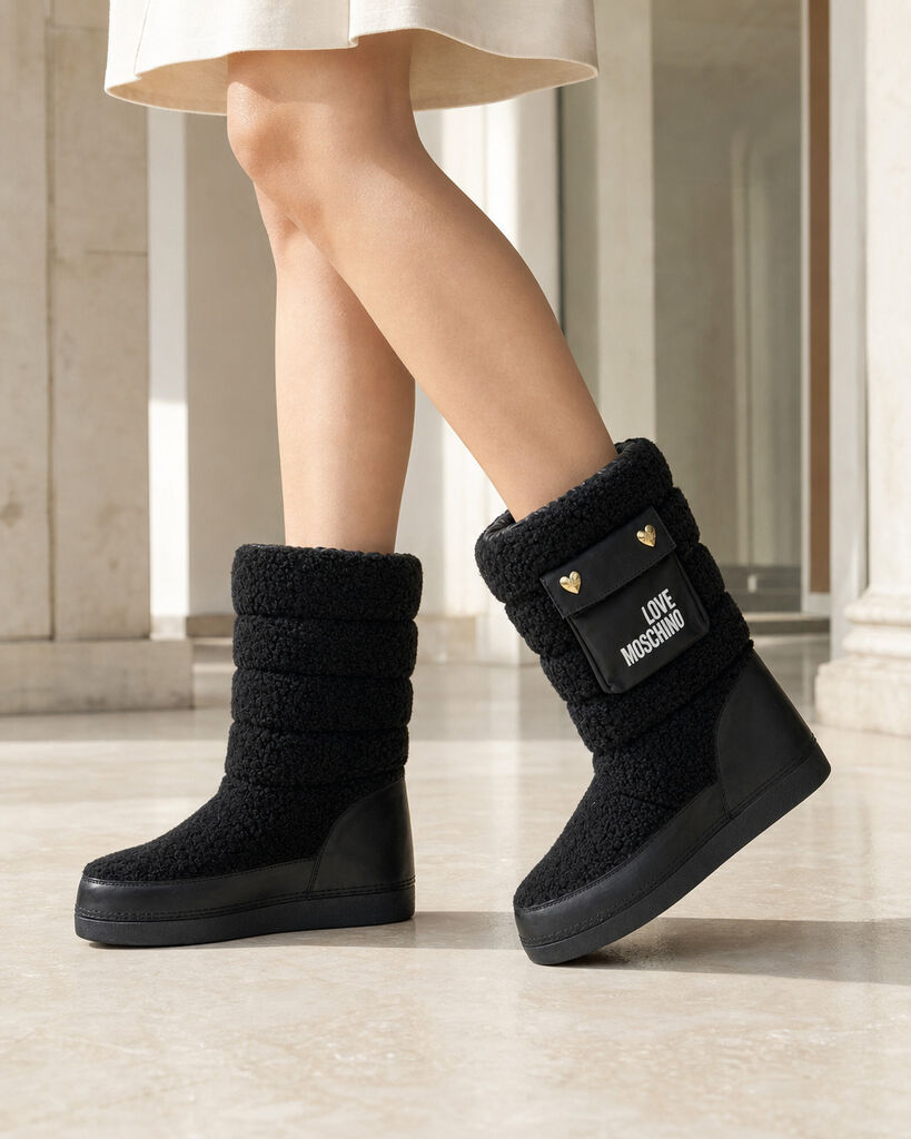 Snow Boot Tes/Nyl BLACK