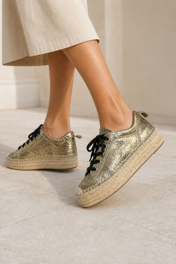 Shoes Laminato GOLD
