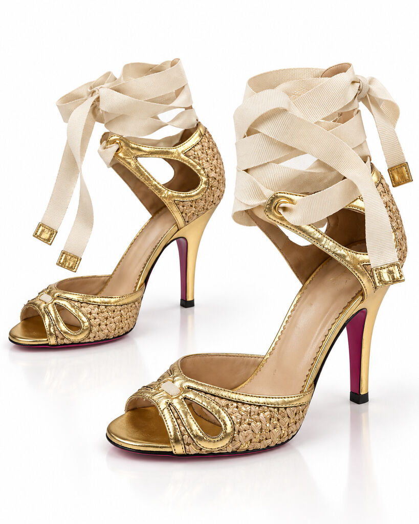 Shoes Laminato Oro