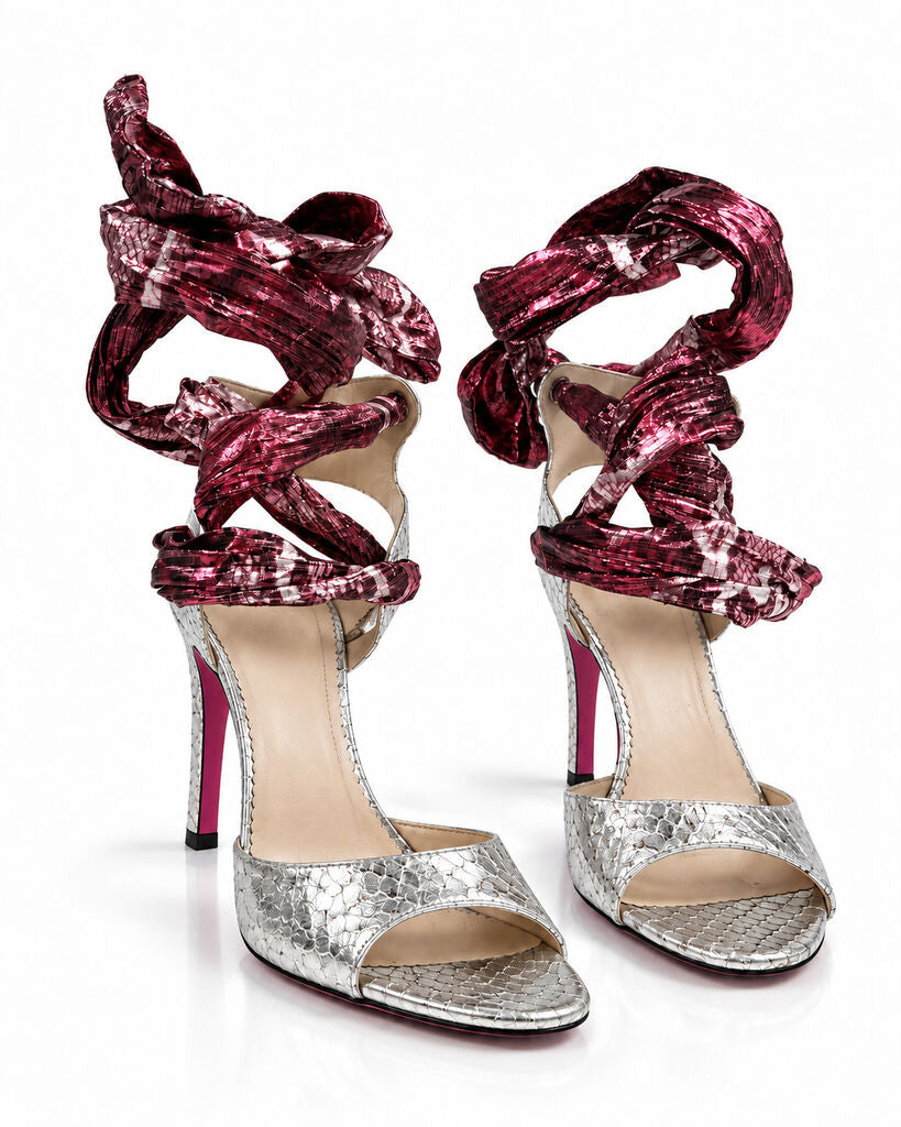 Shoes Serpent Argent